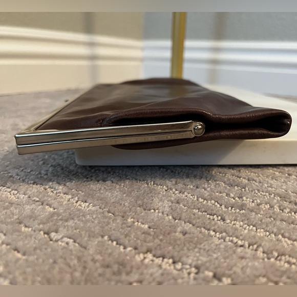 HOBO Brown Leather Clutch - Picture 4 of 11